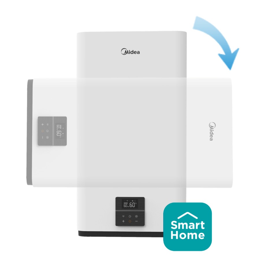product image Midea Electric Water Heater -incl. WiFi Salute Flex - Double Tank 50L (Installation not incl.)