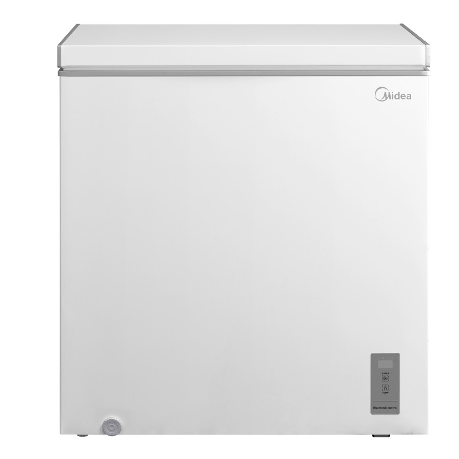 product image Midea Chest Freezer White 198 Litres Easily switch between freezer & fridge (H 85cm x W 77cm x D 56cm)