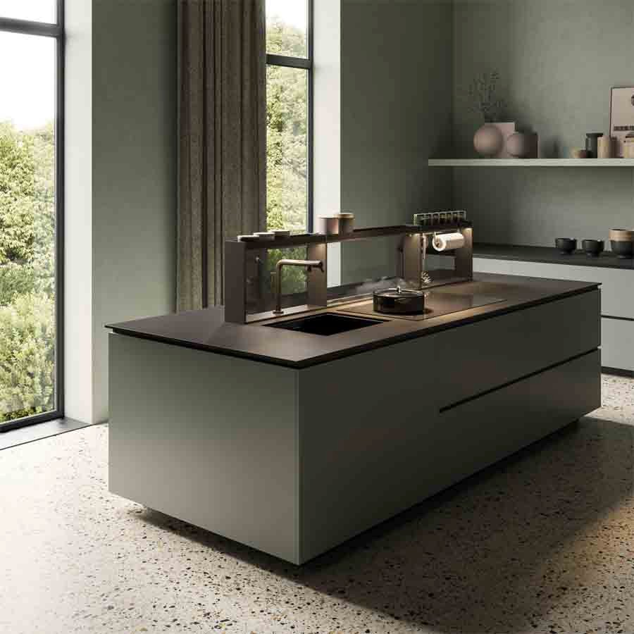 product image Falmec Brooklyn Worktop Hood 90 cm Bridge Style