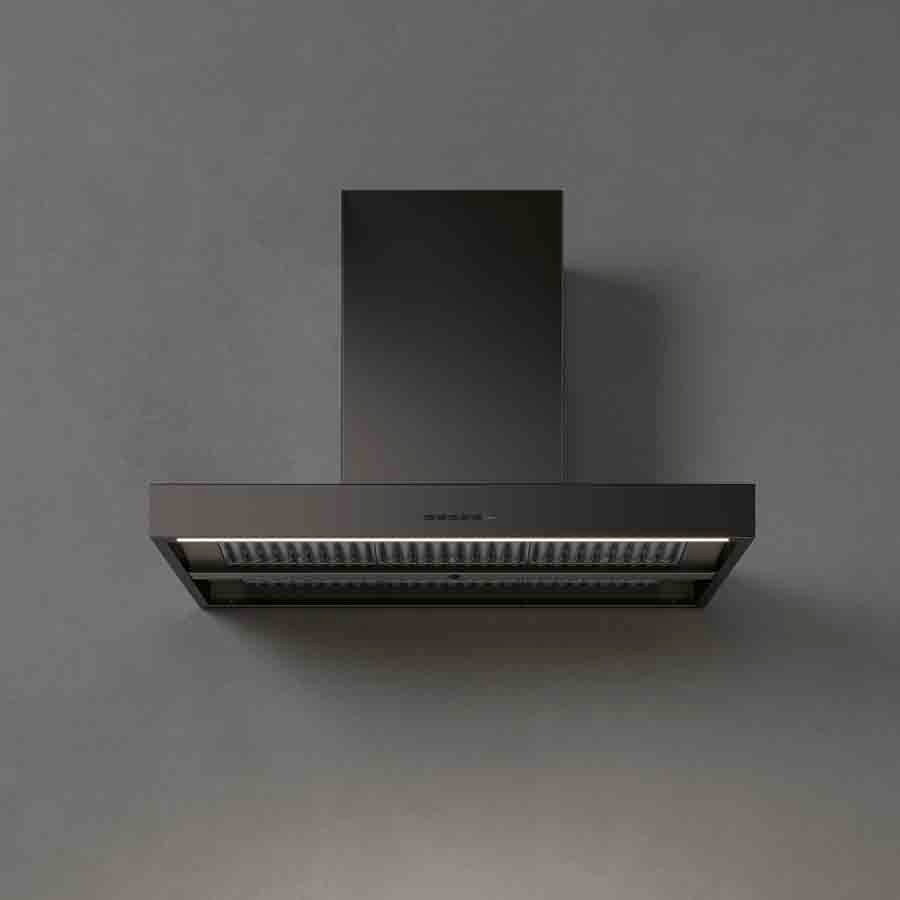 product image Falmec Wall Plane Hood Black 90 cm Anti Condensation