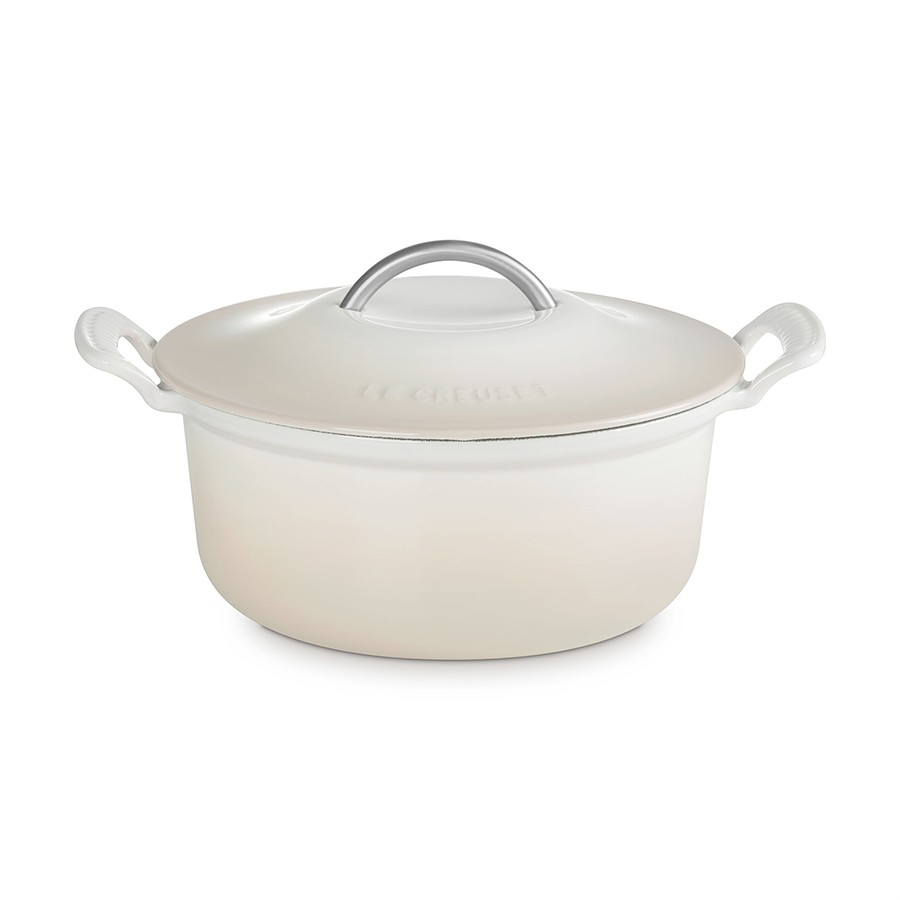 Le Creuset MH Rd Casserole Meringue 26cm Image