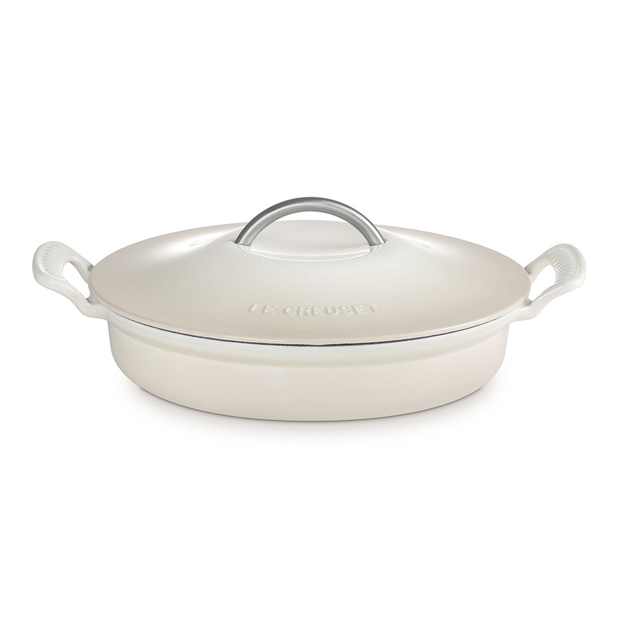 product image Le Creuset MH Low Casserole Meringue 28c 