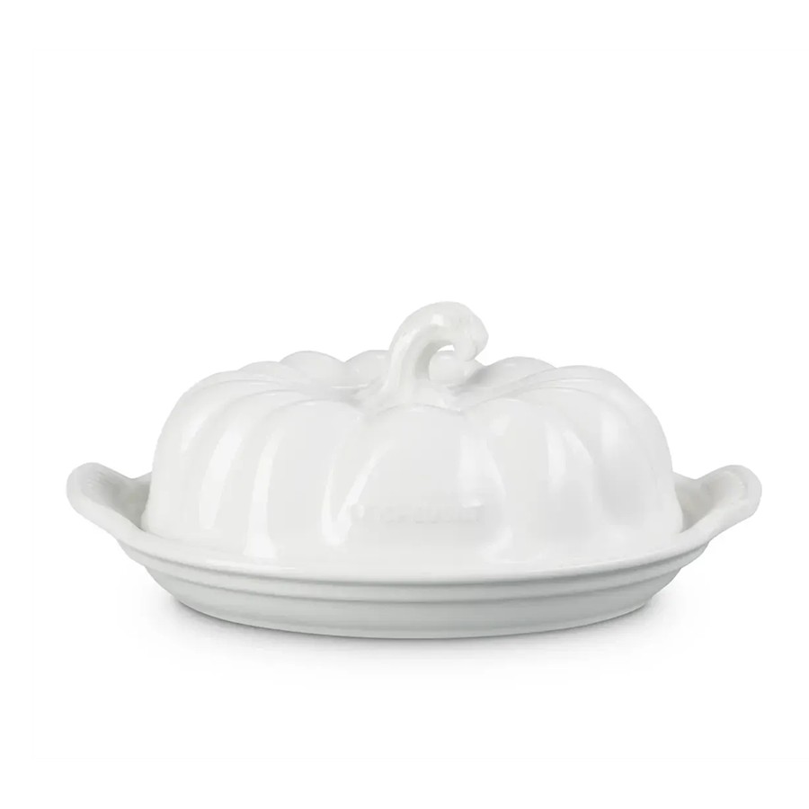 product image Le Creuset Pumpkin Butter Dish White 