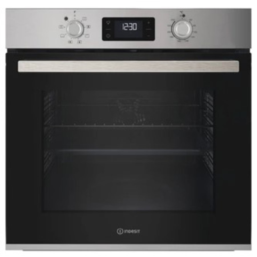 product image Indesit Oven Electric Single Black 71 L H 59.5 cm x W 59.5 cm x D 57 cm