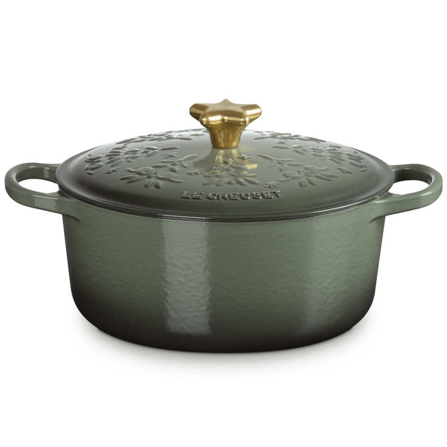 product image Le Creuset Noel Rd Casserole Thyme 24 cm 