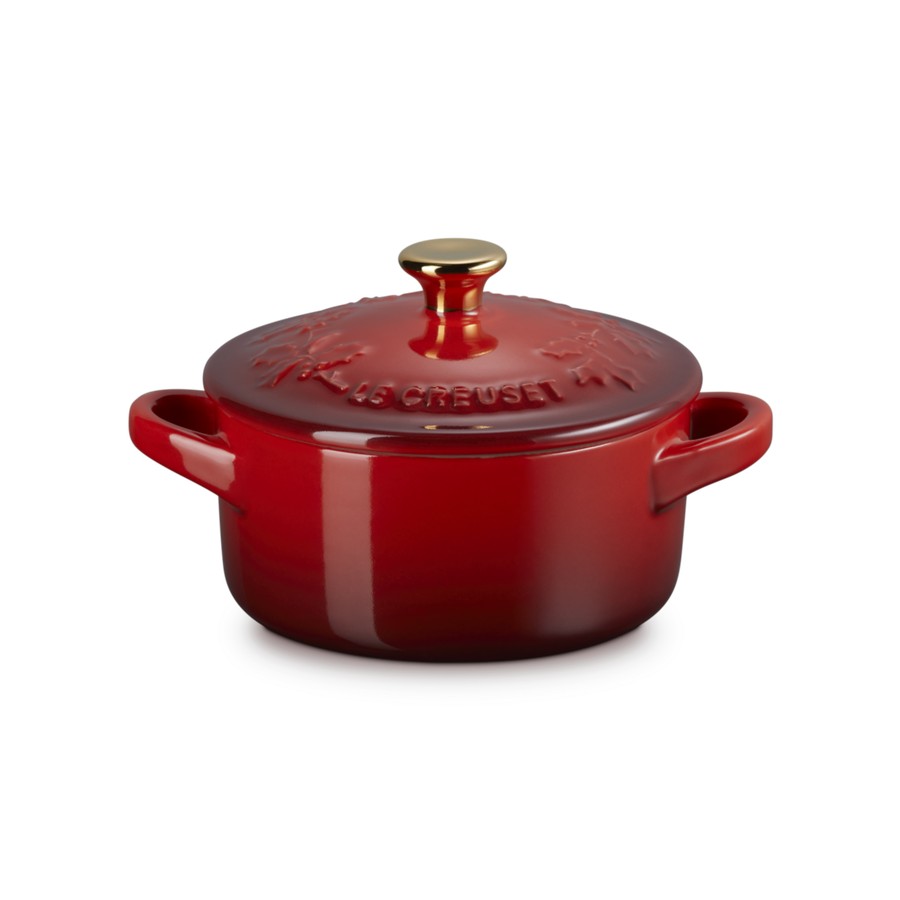 Le Creuset Holly Petite Casserole Cerise Image