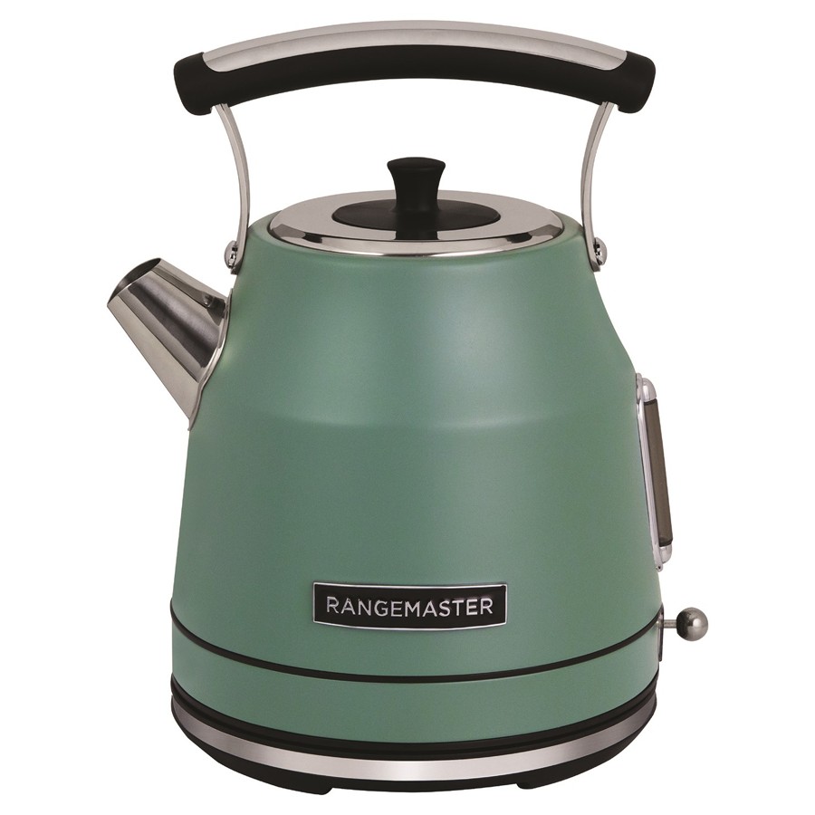 product image Rangemaster Classic M/Green Kettle 1.7 L H 27.6cm x W 24.2cm x D 21.6cm