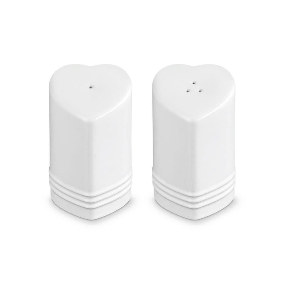 product image Le Creuset Heart Shakers White Salt And Pepper