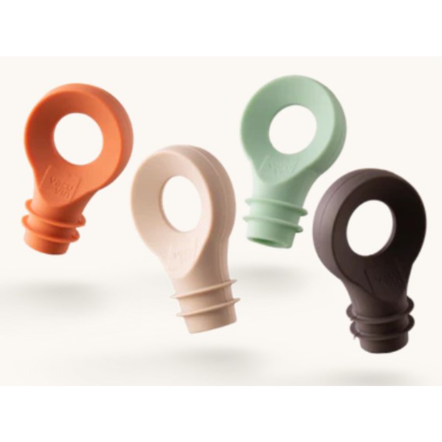 product image Vacuvin Bottle Stoppers Loop Set Of 4 