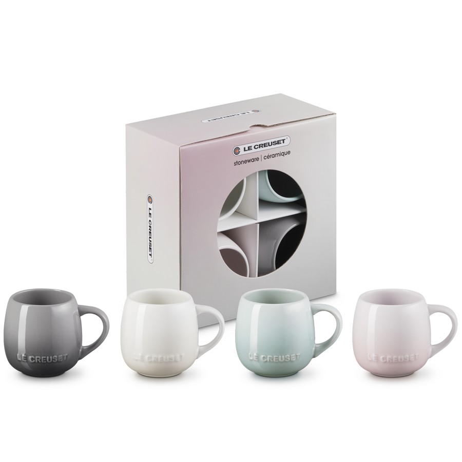 product image Le Creuset Set of 4 Sphere Mugs 320 ml Stoneware