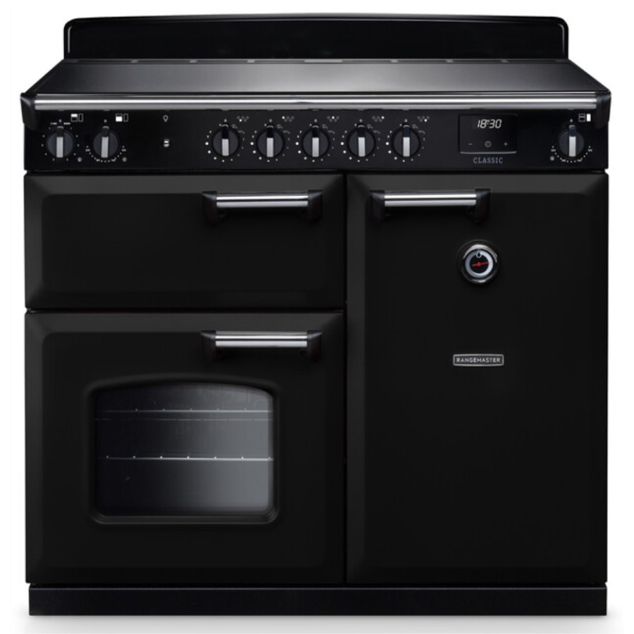 product image RangeM Induction Hob Blk/Chrome 100 cm H 89.50 / 93.50 cm x W 99.40 cm x D 61.70 cm