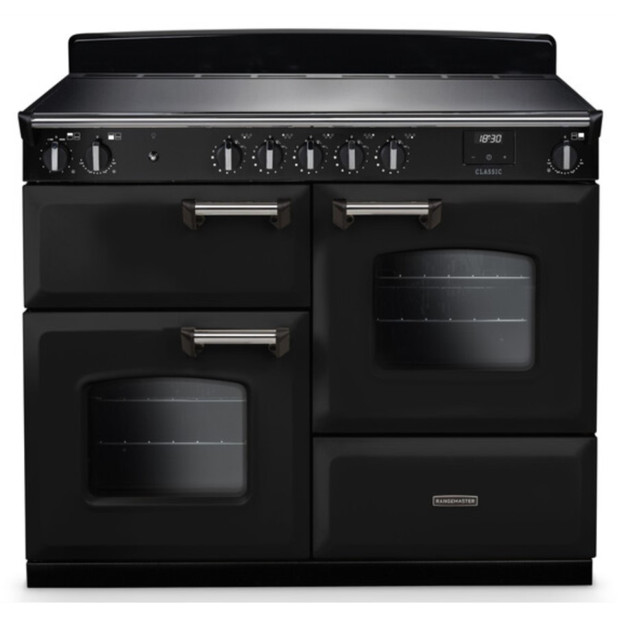 product image RangeM Induction, Black/Chrome 110 H 89.50 / 93.50 cm x W 110.00 cm x D 61.70 cm