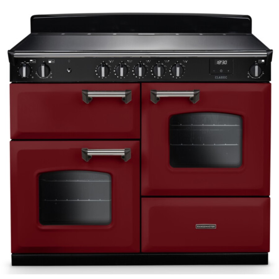 product image RangeM Induction Hob Bordeaux/Chr 110 cm H 89.50 / 93.50 cm x W 110.00 cm x D 61.70 cm