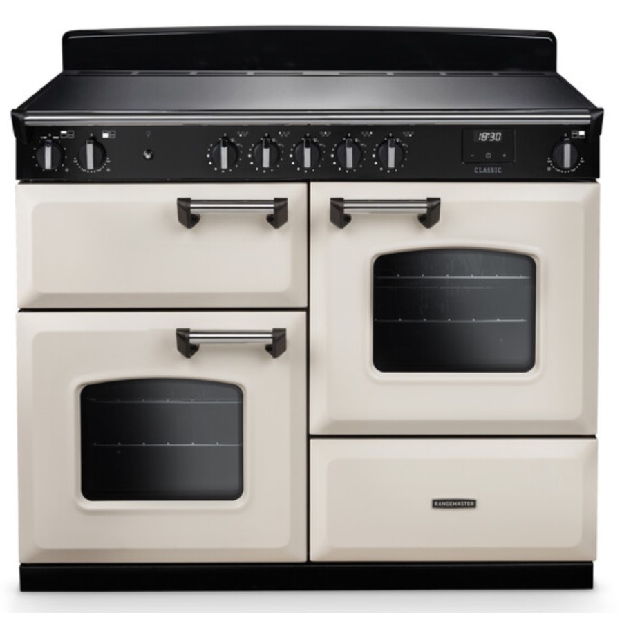 product image RangeM Induction Hob Cream/Chrome 110 cm H 89.50 / 93.50 cm x W 110.00 cm x D 61.70 cm