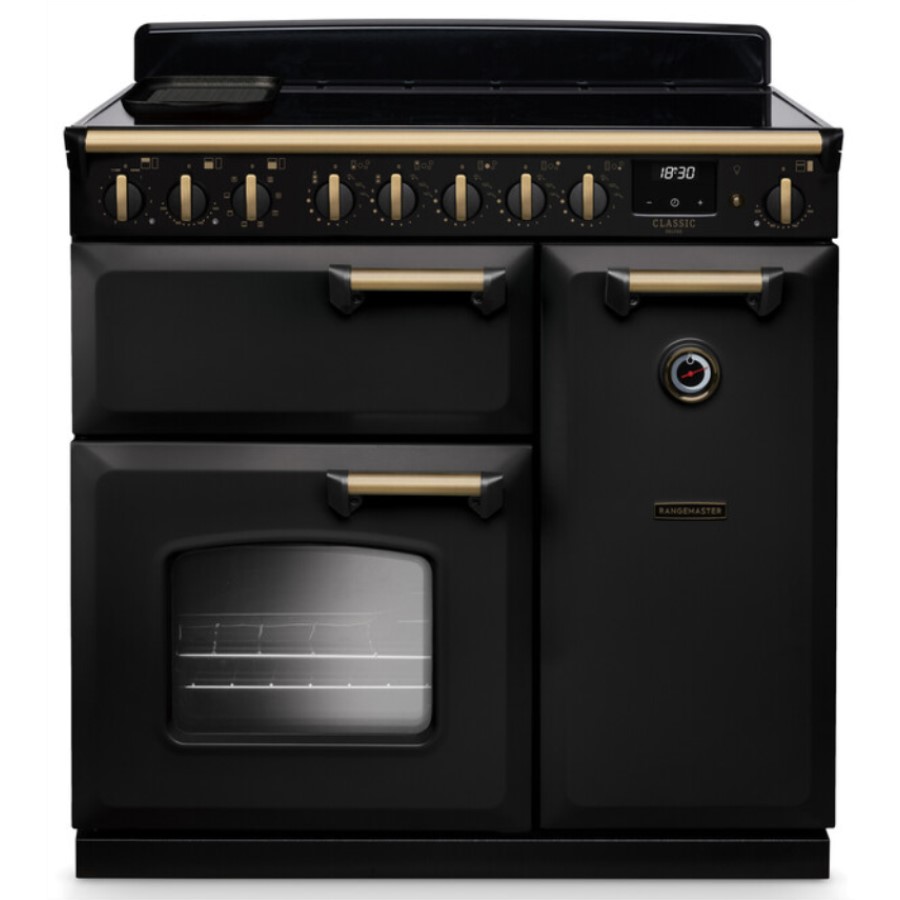 product image RangeM Induction Hob Blk/Chrome 100 cm H 89.5 / 93.5 cm x W 99.4 cm x D 61.7 cm