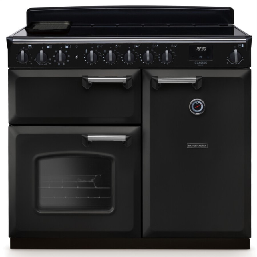 product image RangeM Induction Hob Blk/Chrome 100 cm H 90.50 / 93.00 cm x W 99.40 cm x D 60.80 cm