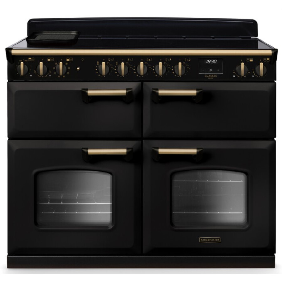 product image RangeM Induction Hob Black/Brass 110 cm H 89.50 / 93.50 cm x W 110.00 cm x D 61.70 cm