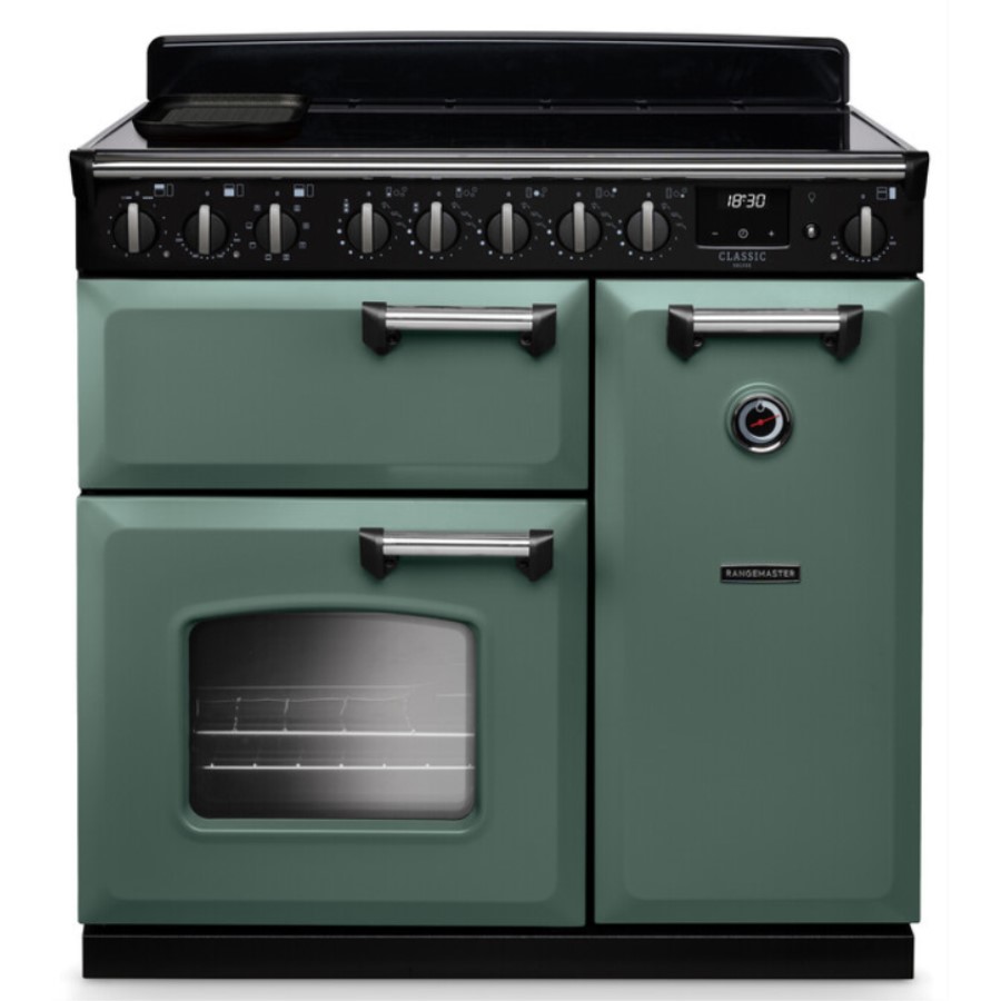 product image RangeM Induction Hob Green/Chrome 90 cm H 89.50 / 93.50 cm x W 90.00 cm x D 61.70 cm