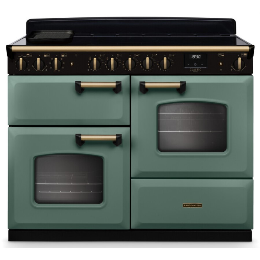 product image RangeM Induction Hob Green/ Brass 110 cm H 89.50 / 93.50 cm x W 110.00 cm x D 61.70 cm