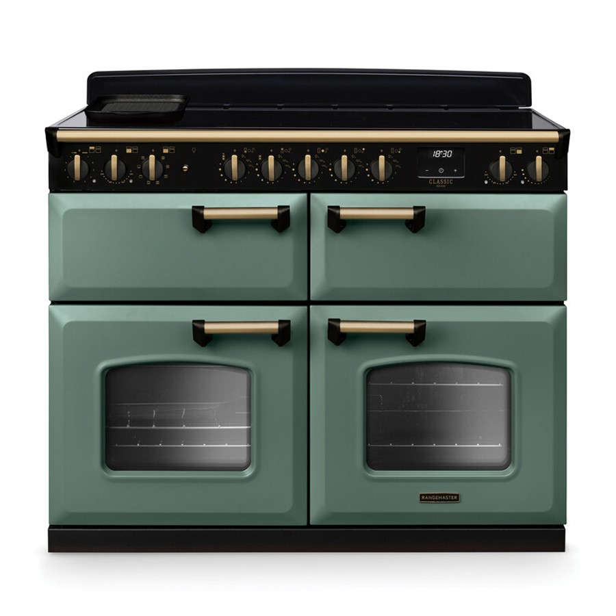 product image RangeM Induction Hob Green/Brass 110 cm H 89.50 / 93.50 cm x W 110.00 cm x D 61.70 cm