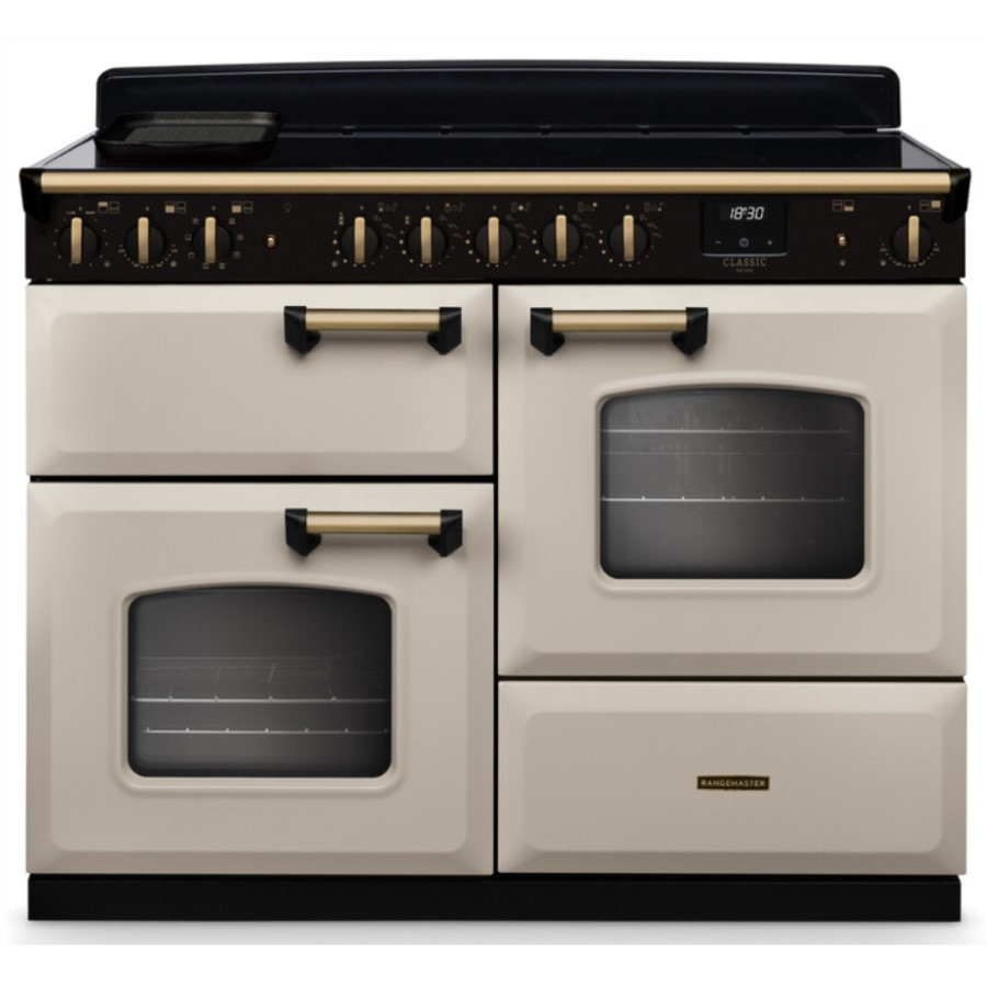 product image RangeM Induction Hob Cream/Brass 110 cm H 89.50 / 93.50 cm x W 110.00 cm x D 61.70 cm