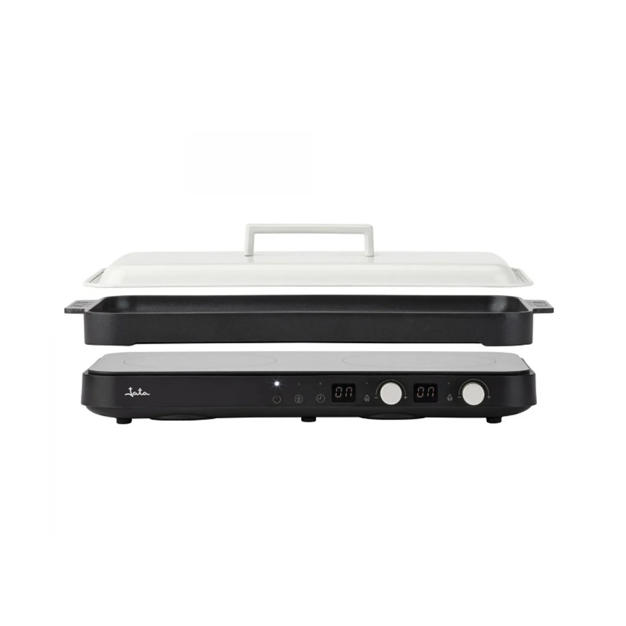 product image Jata Hob Induction Portable With 2 Plate Grill and With Lid