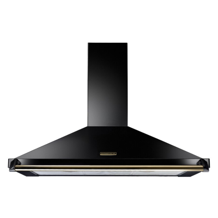 product image RangeM Chimney Hood Blk/Brass 90 cm H 73.50 / 101.00 cm x W 90.00 cm x D 49.00 cm