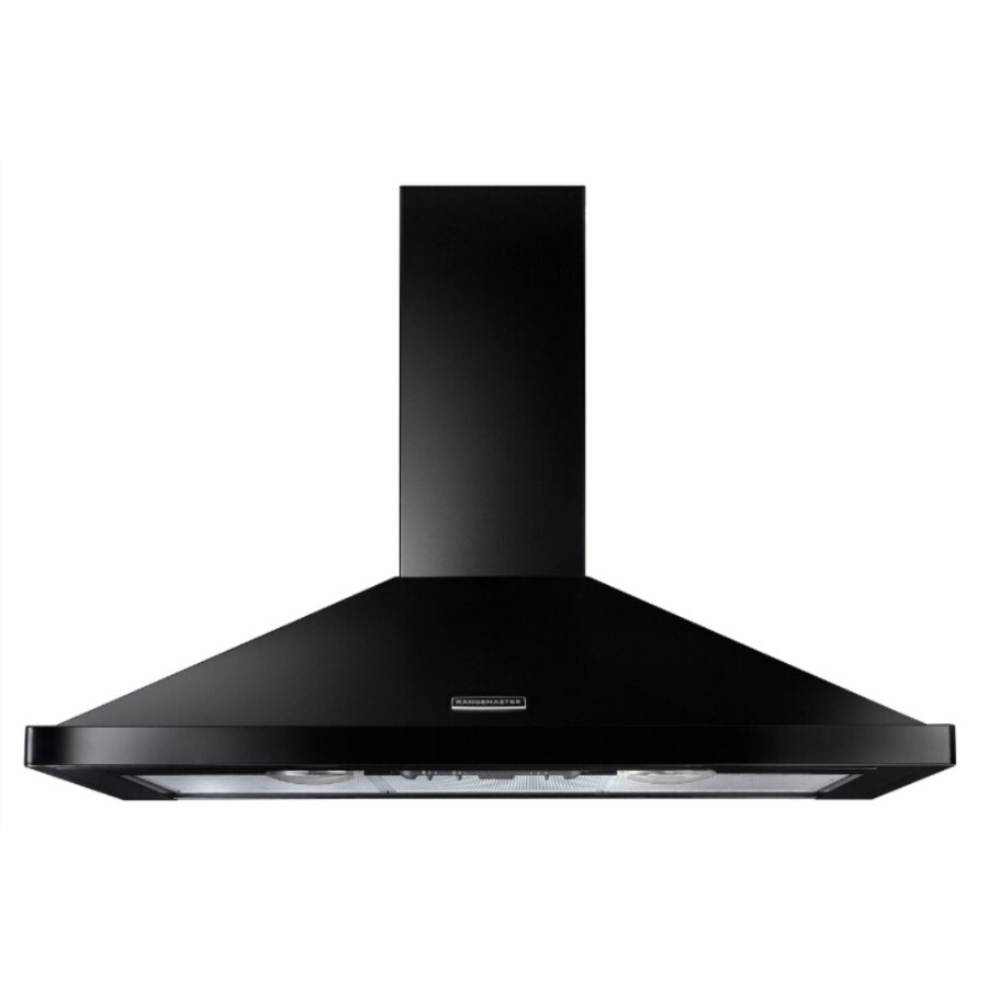 product image RangeM Chimney Hood Blk/Chrome 100 cm H 73.50 / 101.00 cm x W 100.00 cm x D 49.00 cm
