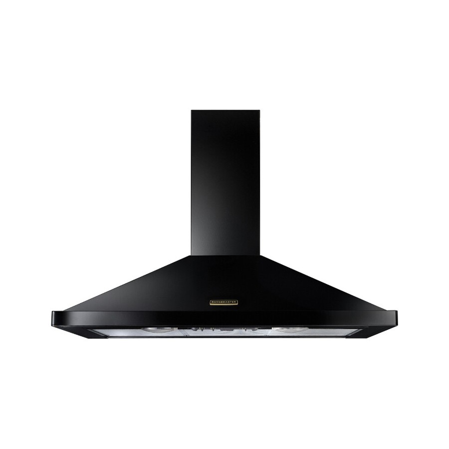 product image RangeM Chimney Hood Blk/Chrome 110 cm H 73.50 / 101.00 cm x W 110.00 cm x D 49.00 cm