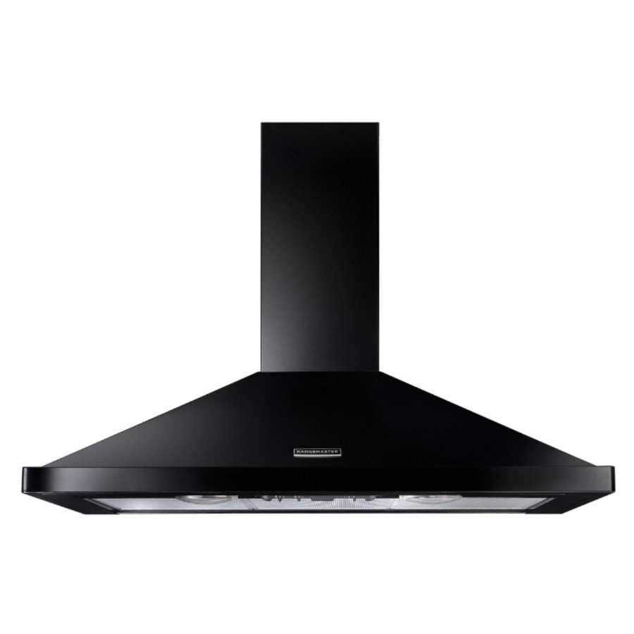 product image RangeM Chimney Hood Black/Brass 110 cm H 73.50 / 101.00 cm x W 110.00 cm x D 49.00 cm