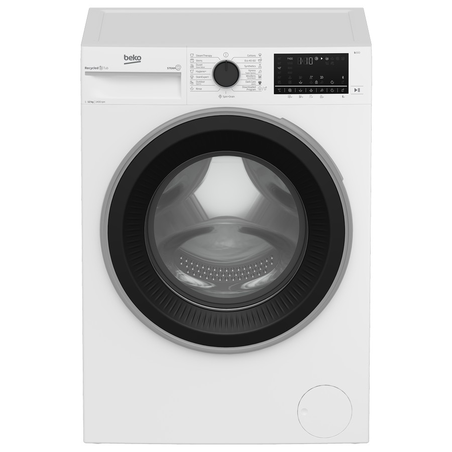 product image Beko 12kg  Washing Machine 1400 RPM Wht H 84.5 x W 60.0 x D 63.0cm
