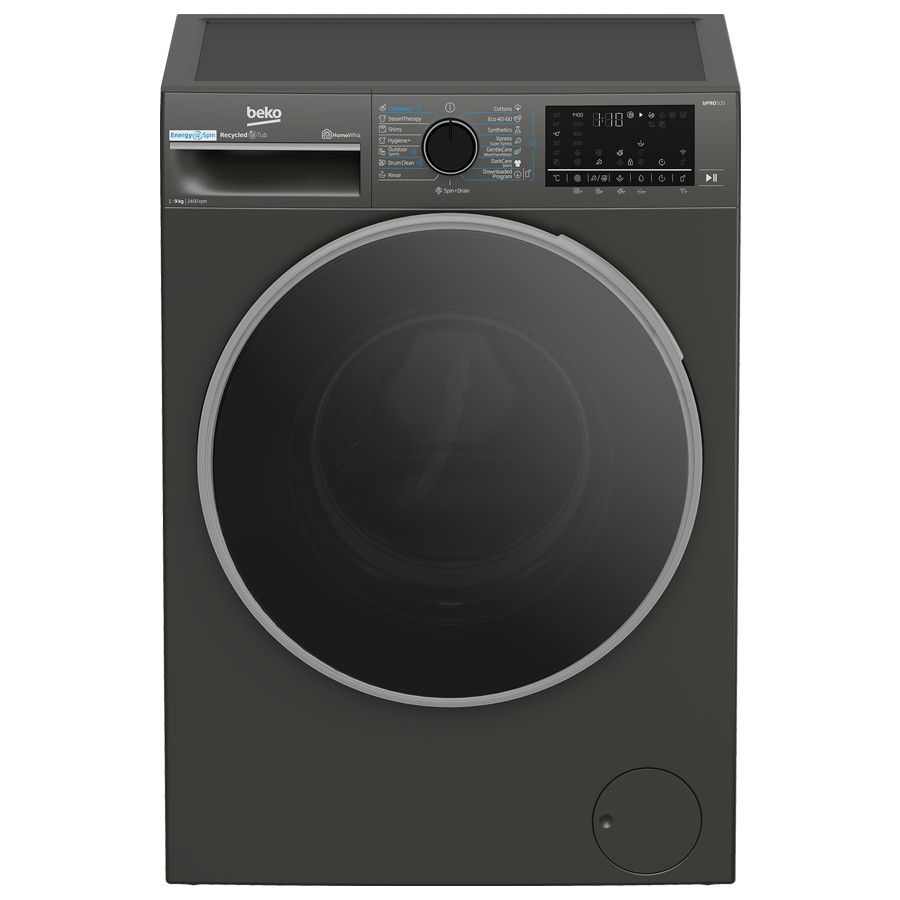product image Beko 9 Kg Washing Machine 1400 rpm Grey H 84.5cm x W 60.0cm x D 55.0cm