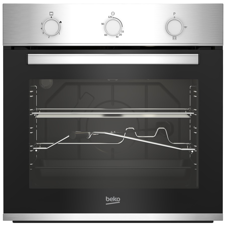 product image Beko Oven Gas Built-in Inox & Black 66 L H 59.5cm x W 59.4cm x D 56.7cm