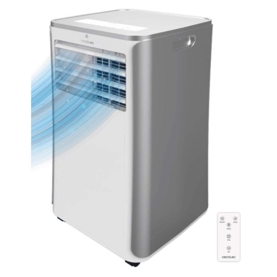 product image Cecotec Portable AC 9000 BTU White H 70.00 cm x W 33.50 cm x D 35.00 cm