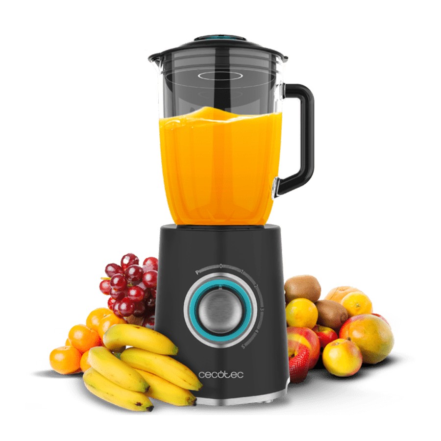 product image Cecotec Blender Mix and Go Black 2000 W 