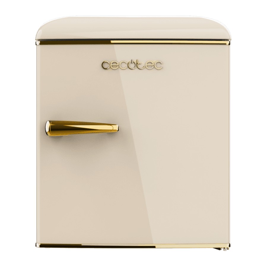 product image Cecotec Fridge Retro Tabletop Chrome 45L H 55.00cm x W 44.70cm x D 53.40cm