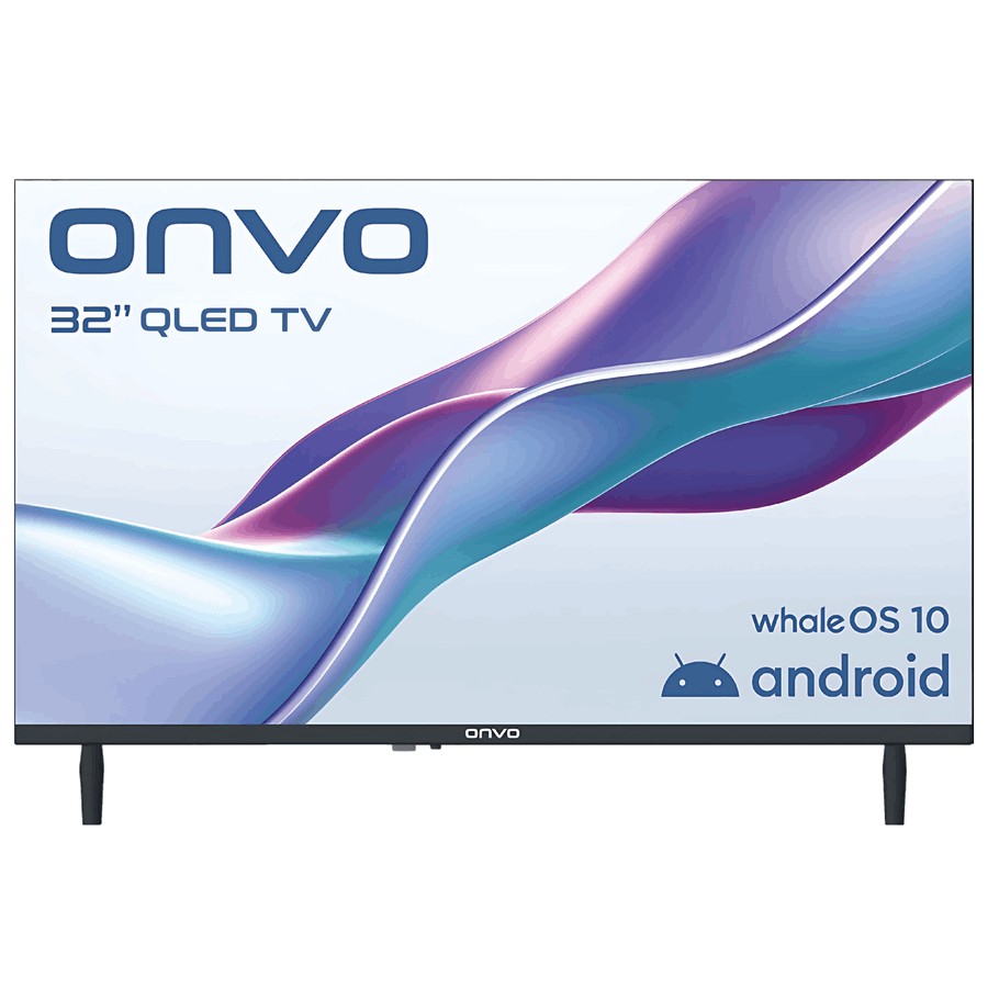 product image Onvo Television 32" QLED HD H 42.63cm x W 71.58cm x D 6.07cm