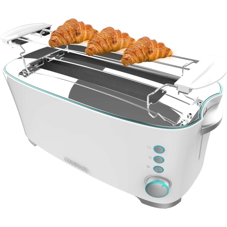 product image Cecotec Toaster Double Width White 1350W H 10.00 cm x W 10.00 cm x D 10.00 cm