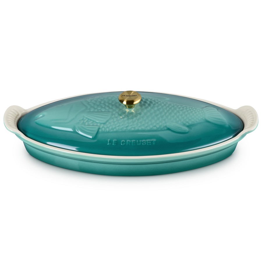 product image Le Creuset Heritage FishDish BleuRiviera 