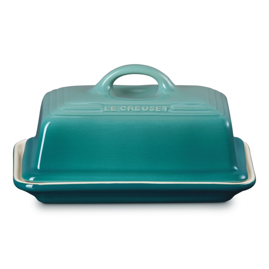 product image Le Creuset Butter Dish Blue Riviera 17cm 