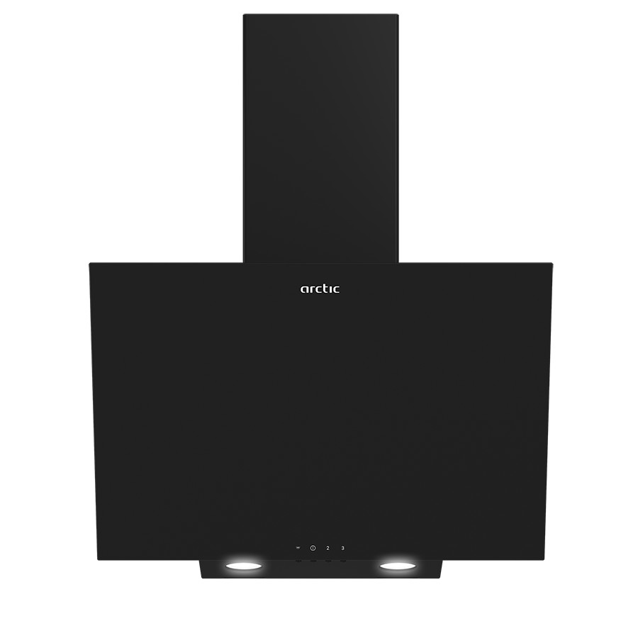product image Arctic Hood Wallmount Black 60 cm H 89.50 cm x W 59.60 cm x D 31.30 cm