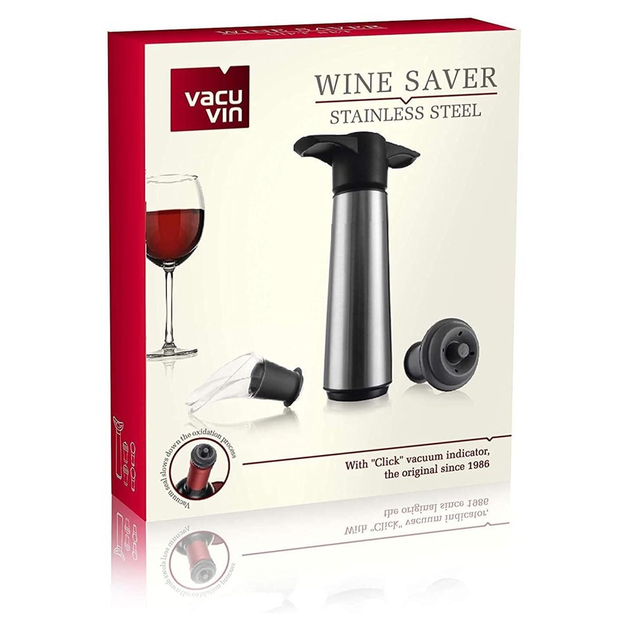 product image Vacuvin Wine Saver Set Stainless Steel 