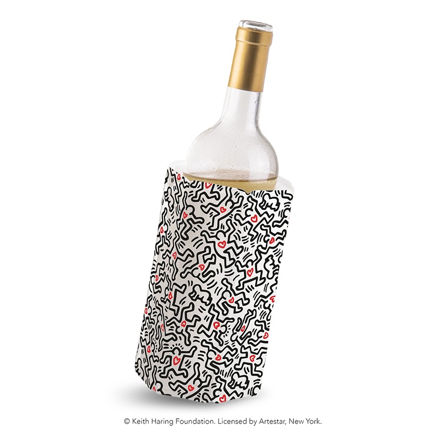 product image Vacuvin Wine Active Cooler Sleeve Keith Haring