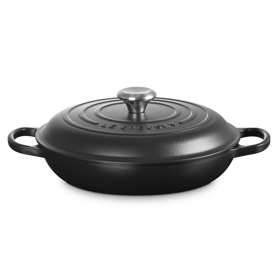 product image Le Creuset Shallow Casserole Black 28 cm 