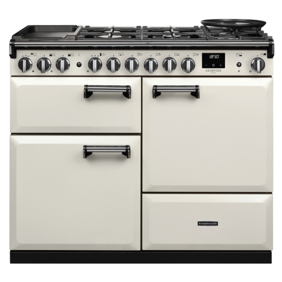 product image RangeM Dual Fuel Cooker Ivory 110cm H 89.50 / 93.50 cm x W 90.00 cm x D 61.70 cm