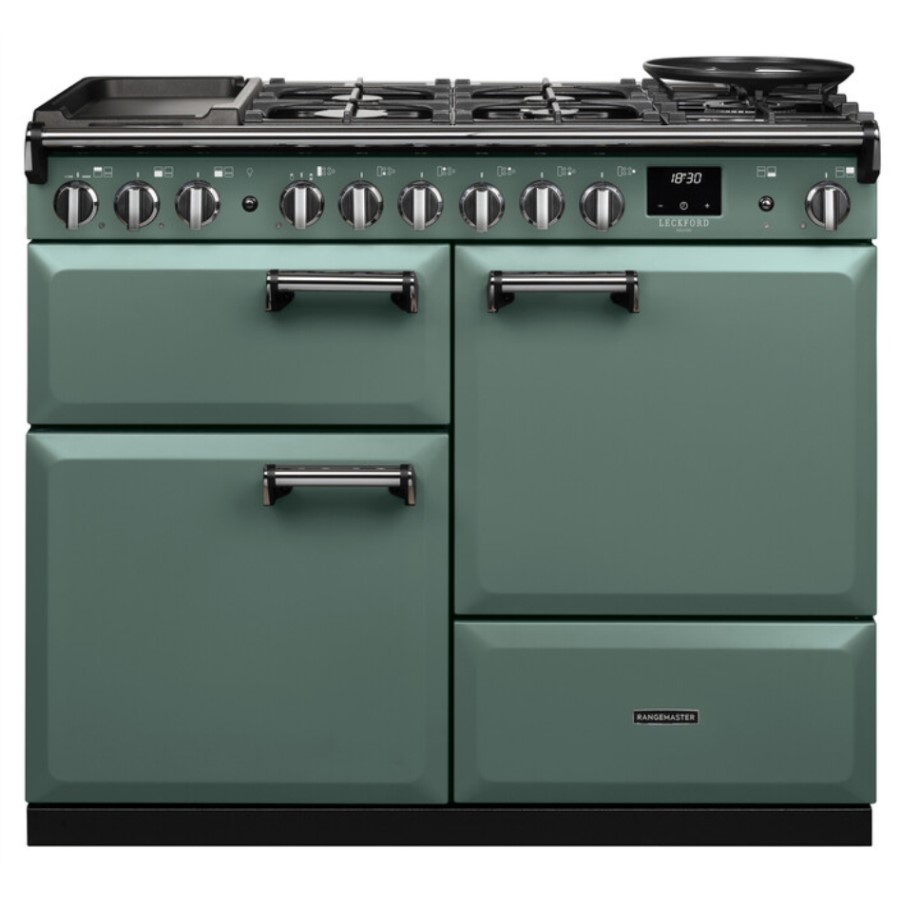product image RangeM D/Fuel Cooker M.Green 110cm H 89.50 / 93.50 cm x W 109.20 cm x D 61.70 cm
