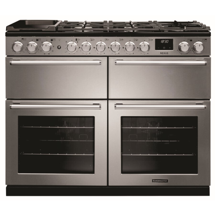 product image RangeM Dual Fuel Cooker S/S 110cm H 89.50 / 93.50 cm x W 109.20 cm x D 60.40 cm