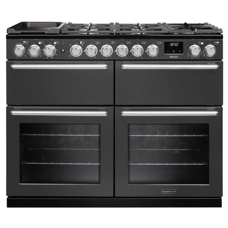 product image RangeM Dual Fuel Cooker Slate 110cm H 89.50 / 93.50 cm x W 109.20 cm x D 60.40 cm