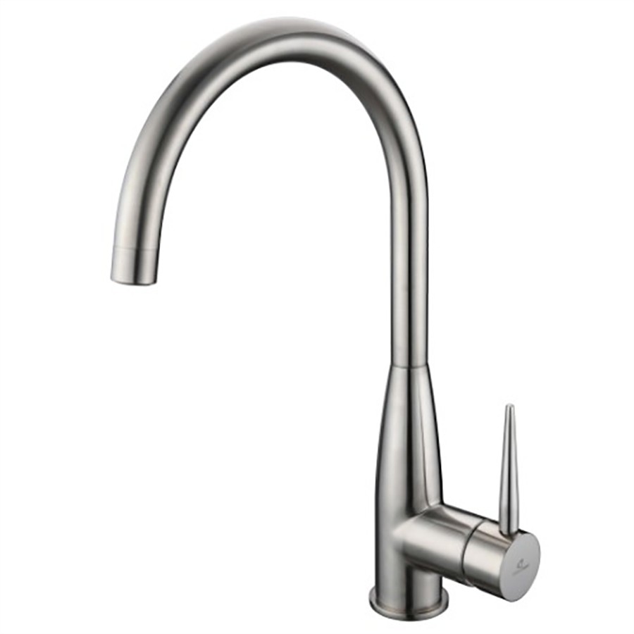 product image Bridge Point Single Lever Kitchen Mixer Satin Nickel
