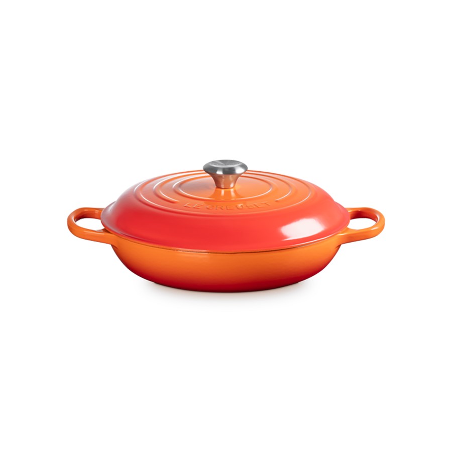 Le Creuset Shallow Casserole Flame 26cm Image